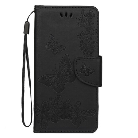 Samsung Galaxy Note 10 Esplêndida Borboleta com Bracelete