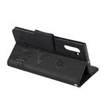 Samsung Galaxy Note 10 Esplêndida Borboleta com Bracelete