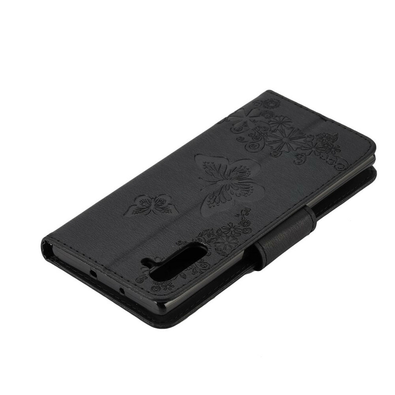 Samsung Galaxy Note 10 Esplêndida Borboleta com Bracelete