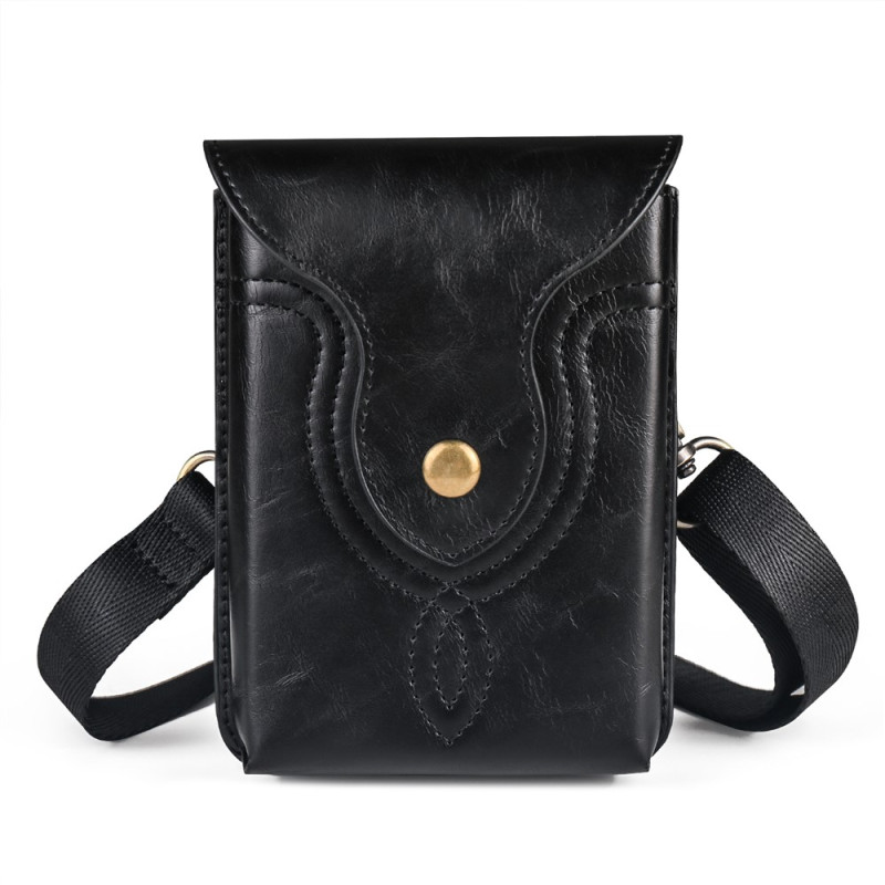Capa de cinto com alça de ombro para Samsung Galaxy Z Fold 8 / iPhone Fold