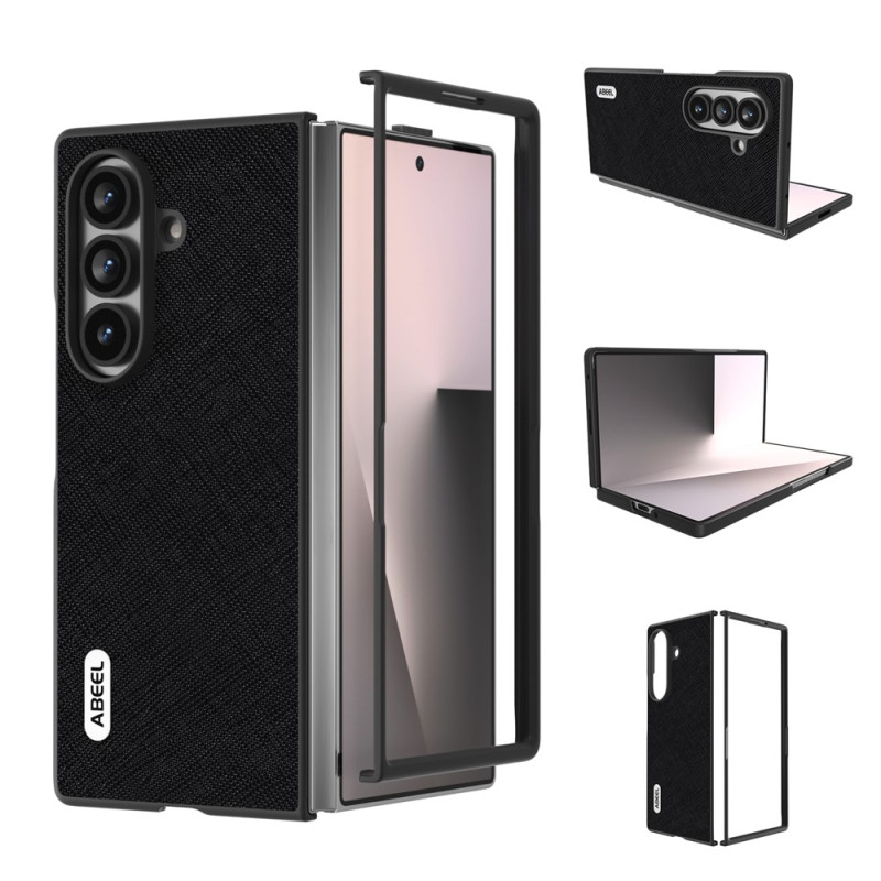 Capa para Samsung Galaxy Z Fold 8 Ultra em pele ABEEL
