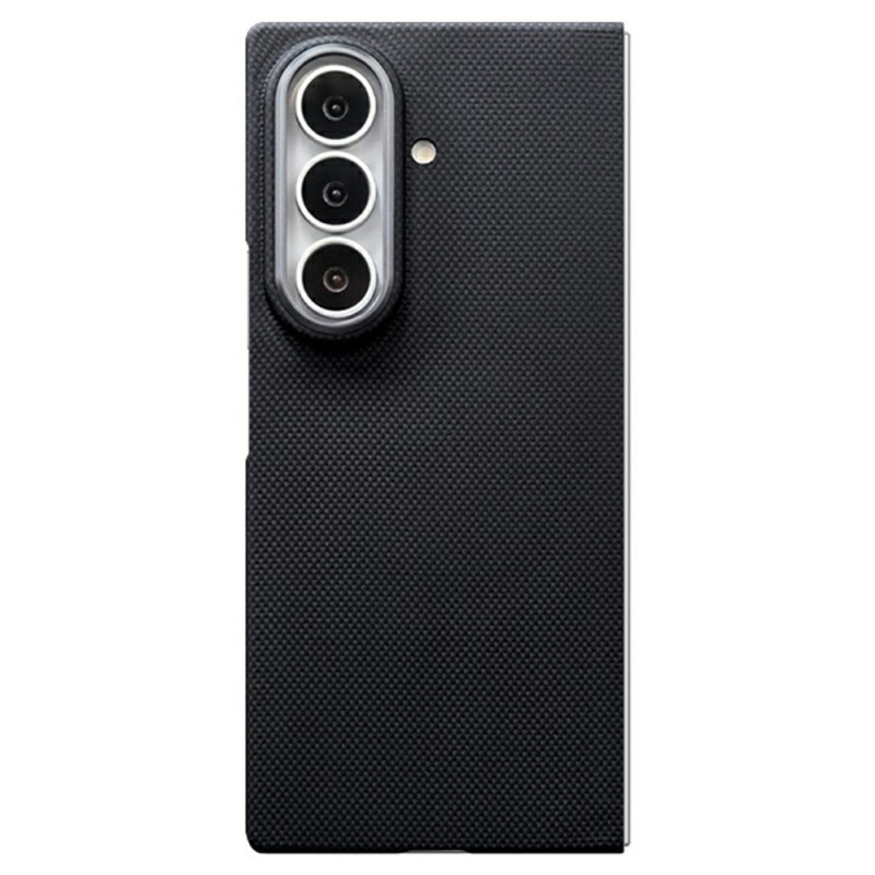 Capa magnética Samsung Galaxy Z Fold 8 Ultra em fibra de aramida com padrão de grelha fina
