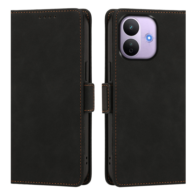 Capa para Xiaomi Redmi Note 17 Pro 5G com efeito de camurça e costura