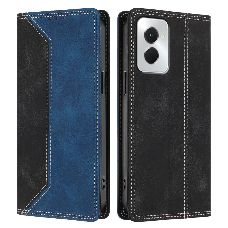 Capa para Xiaomi Redmi Note 17 Pro 5G com efeito de camurça bicolor