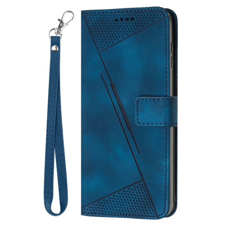 Capa para Xiaomi Redmi Note 17 Pro 5G com triângulos e alça
