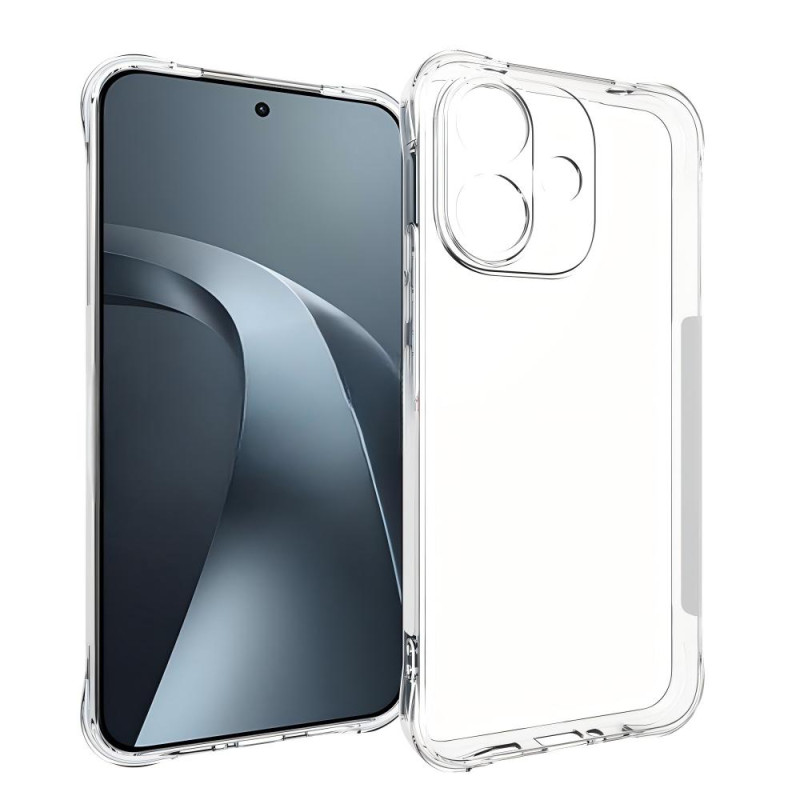 Capa reforçada transparente para o Xiaomi Redmi Note 17 Pro 5G