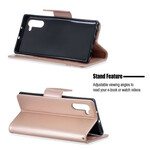 Samsung Galaxy Note 10 Borboletas de Capa e Aba Oblíqua