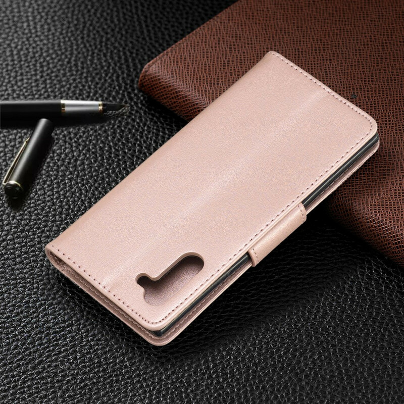 Samsung Galaxy Note 10 Borboletas de Capa e Aba Oblíqua