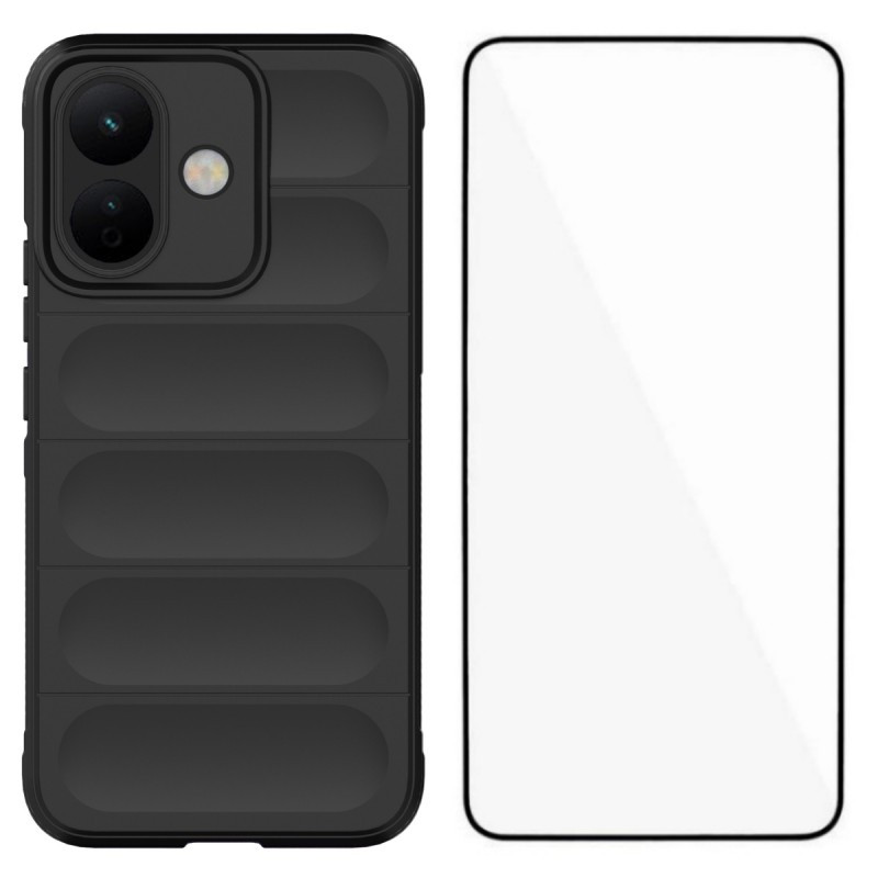 Capa antiderrapante para o Xiaomi Redmi Note 17 Pro 5G com protetor de ecrã