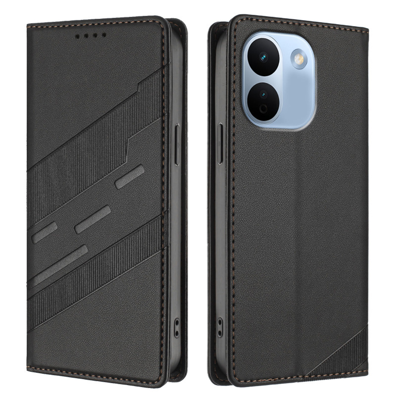 Capa Flip para Xiaomi Redmi Note 17 Pro Max 5G, estilo punk