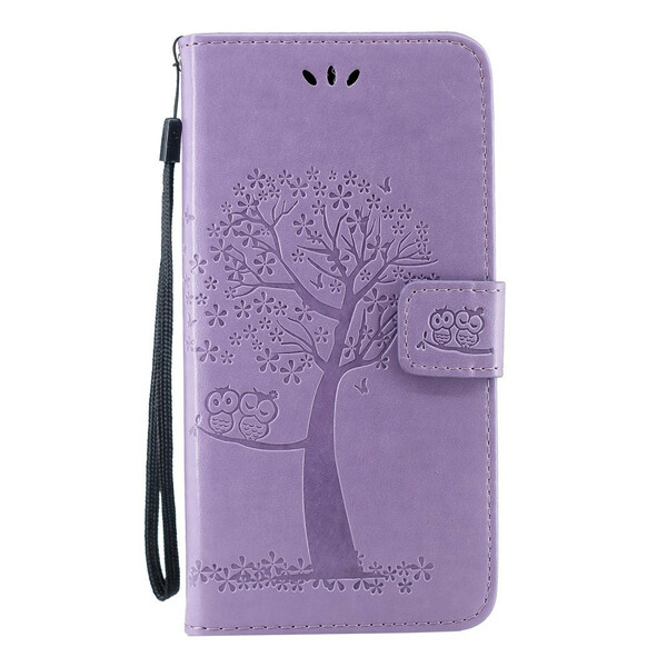 Capa Huawei P Smart Plus 2019 Tree and Owl Strap