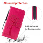 Capa Huawei P Smart Plus 2019 Tree and Owl Strap