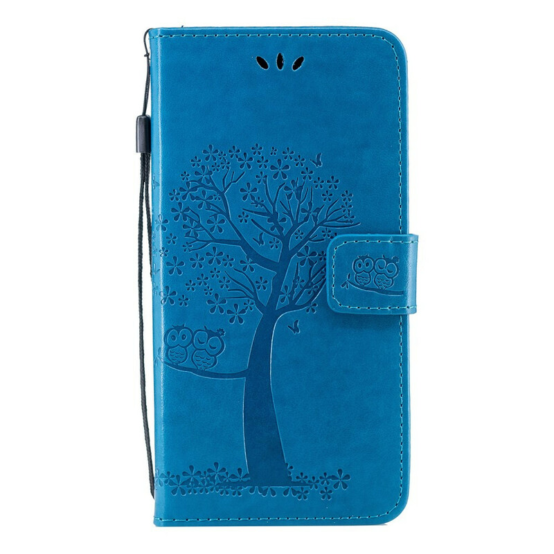 Capa Huawei P Smart Plus 2019 Tree and Owl Strap