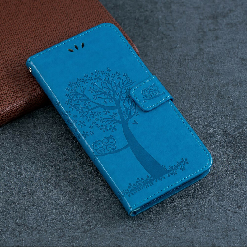 Capa Huawei P Smart Plus 2019 Tree and Owl Strap