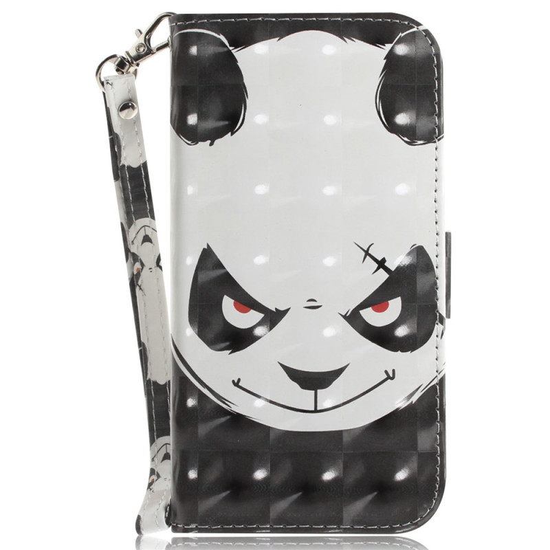Capa para Xiaomi Redmi Note 17 Pro Max 5G «Angry Panda» com alça