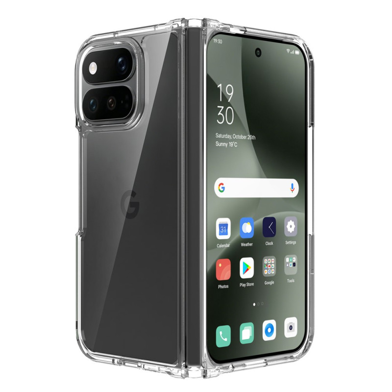 Capa magnética transparente para o Google Pixel 11 Pro Fold