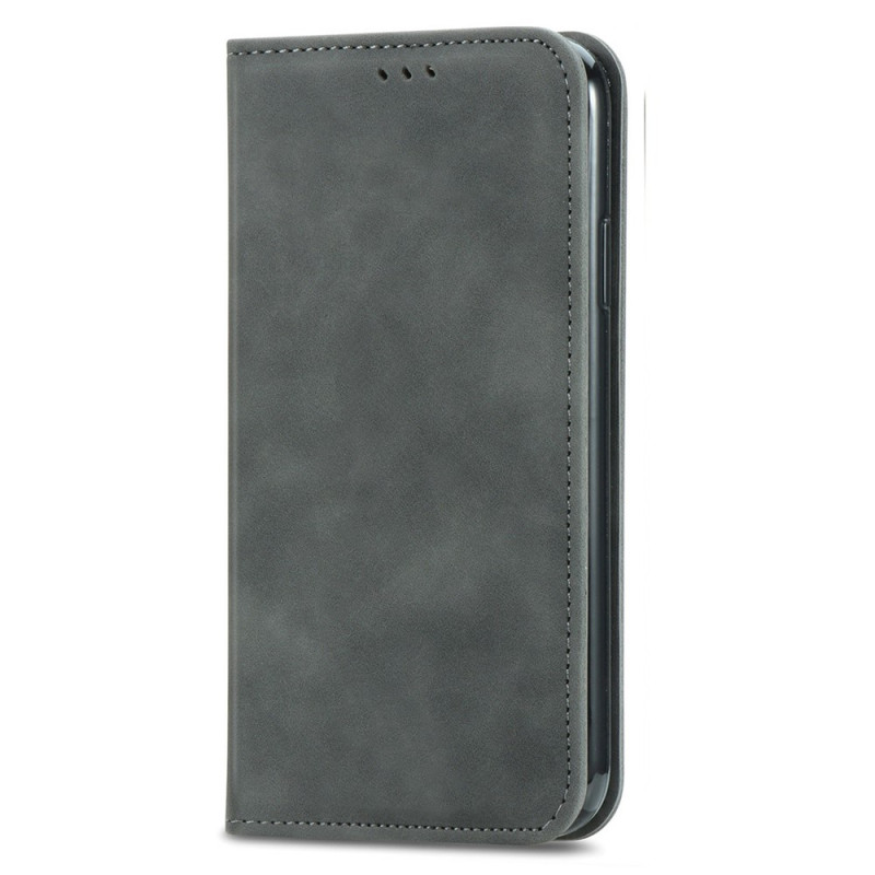 Capa Flip para Samsung Galaxy S26 FE com efeito de camurça