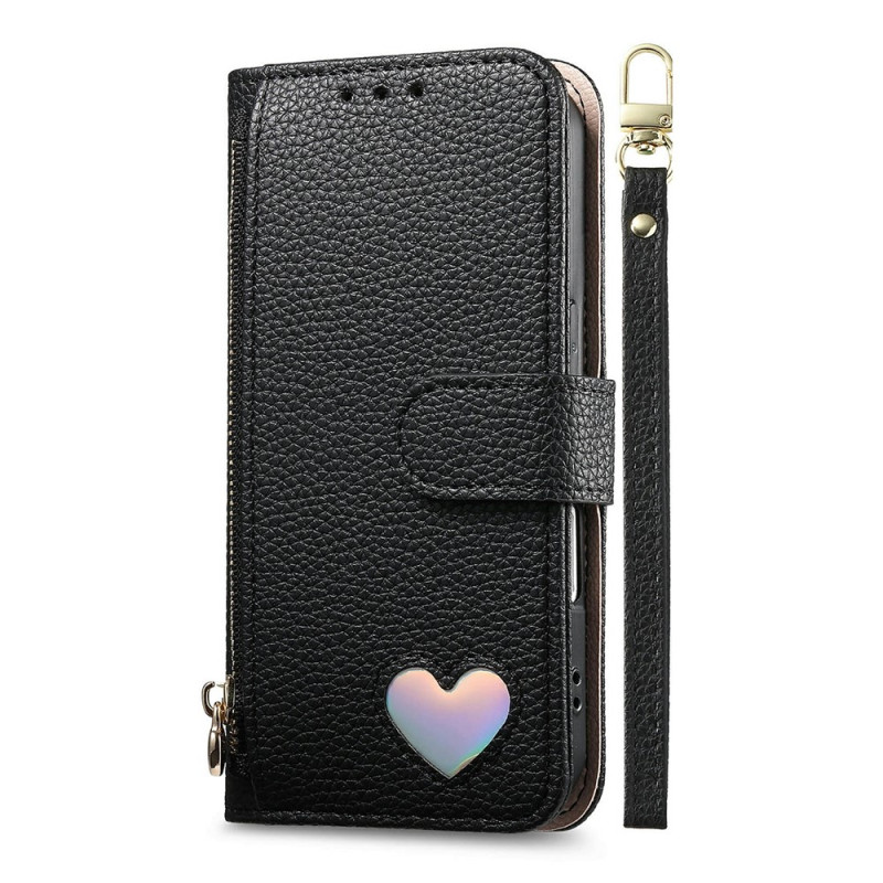 Capa para Samsung Galaxy S26 FE com corações e alça