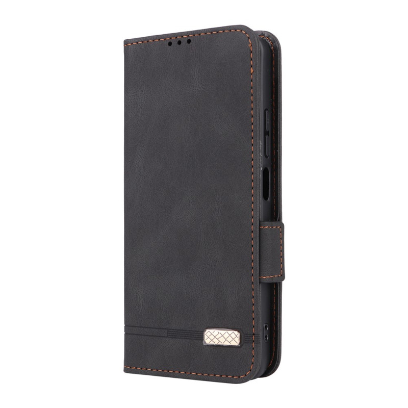 Capa para Xiaomi Redmi 17C 5G com decoração metálica
