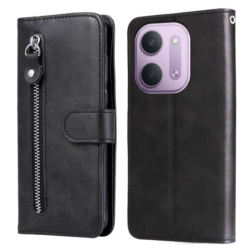Capa tipo carteira com fecho para o Xiaomi Redmi 17C 5G