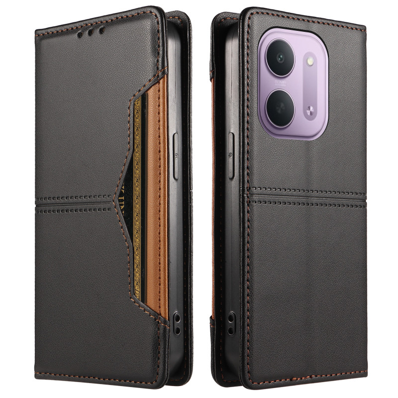 Capa para Xiaomi Redmi 17C 5G com porta-cartões exterior