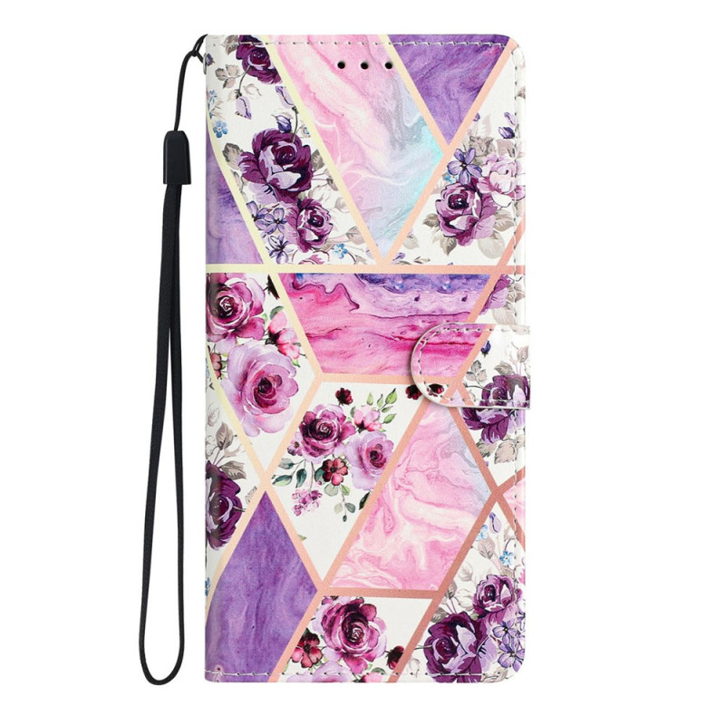 Capa para Xiaomi Redmi 17C 5G com padrão marmorizado