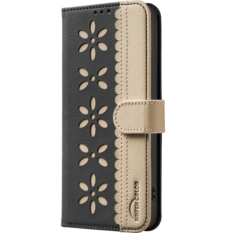 Capa para Xiaomi Redmi 17 5G / 4G com padrão floral da BINFEN COLOR