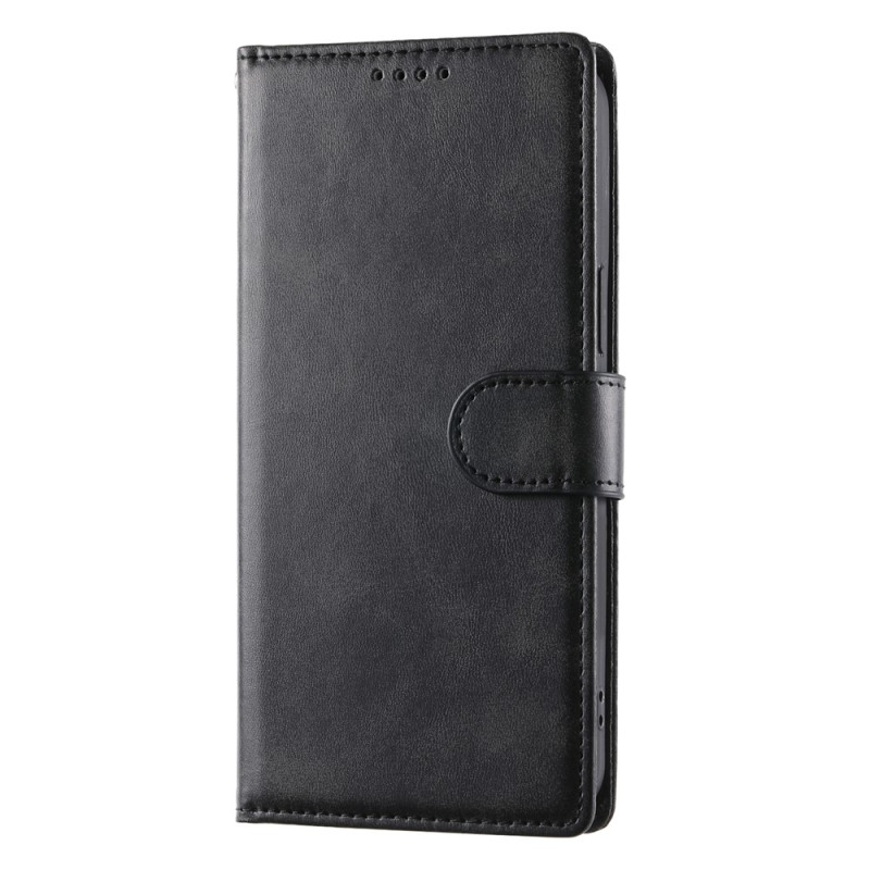 Capa para Xiaomi Redmi 17 5G / 4G com efeito de couro clássico
