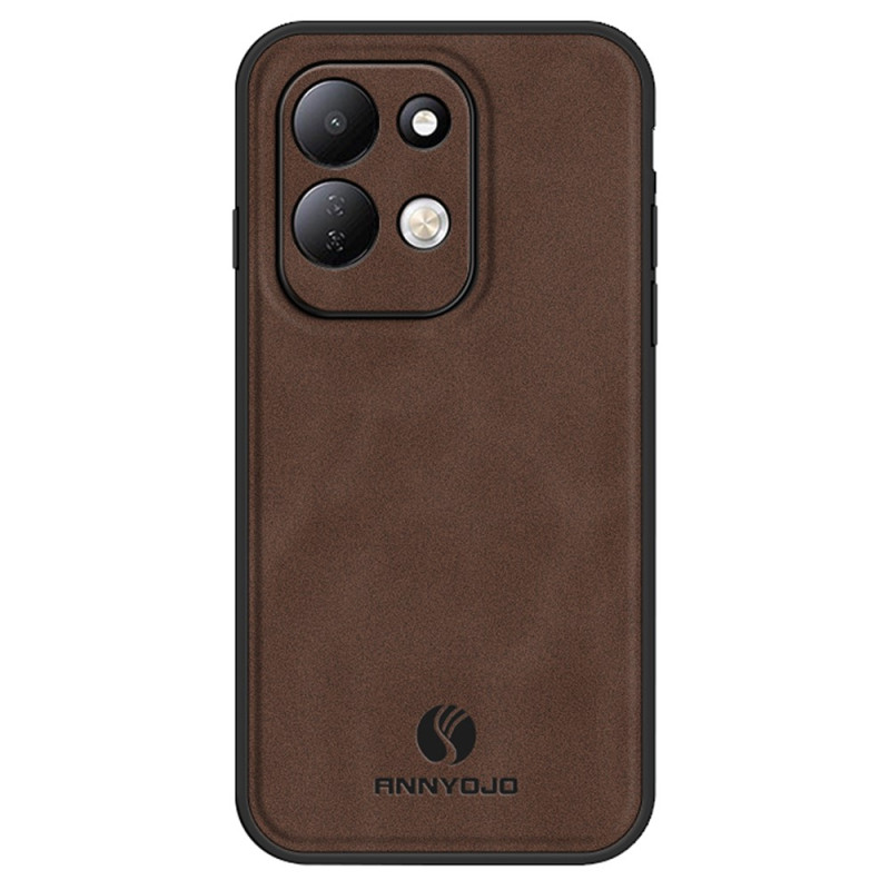 Capa para Xiaomi Redmi 17 5G / 4G com efeito de couro da PINWUYO