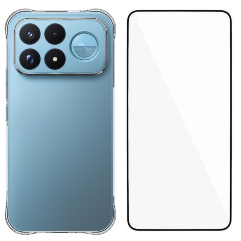 Capa transparente para o Poco F9 Ultra