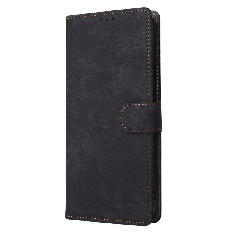 Capa para Poco F9 Ultra com efeito de camurça e alça (proteção RFID)