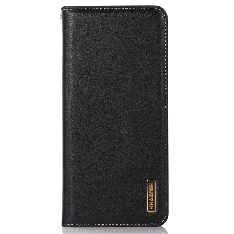 Capa Flip para Poco F9 Pro em pele KHAZNEH