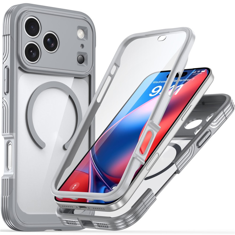 Capa magnética para iPhone 18 Pro / 17 Pro com vidro temperado