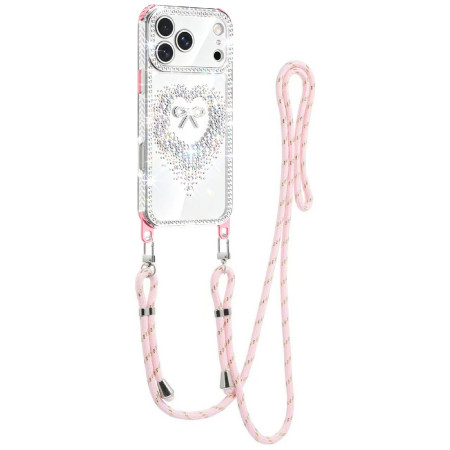 Capa com cordão para iPhone...