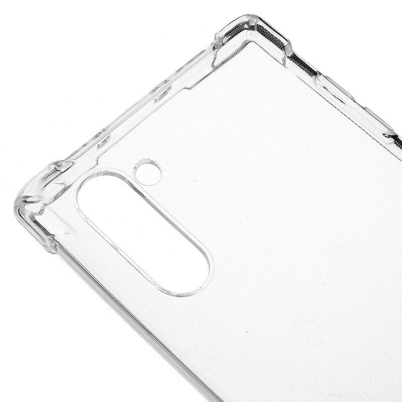 Samsung Galaxy Note 10 Cantos Reforçados com Capa Transparente