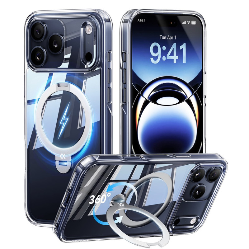 Capa magnética transparente Prestige CASEKOO para iPhone 18 Pro / 17 Pro