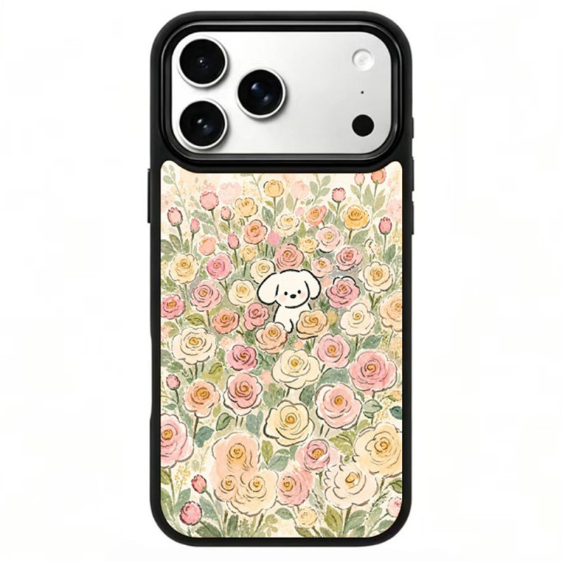 Capa magnética Five Elements com motivo de cão para iPhone 18 Pro / 17 Pro