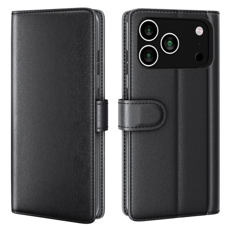 Capa para iPhone 18 Pro Max / 17 Pro Max em couro genuíno