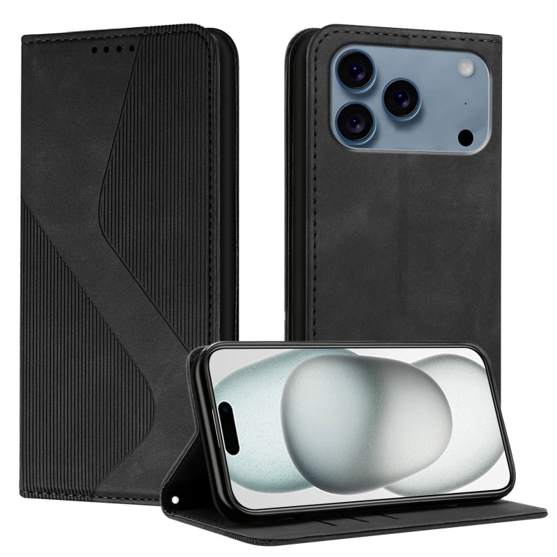 Capa Flip Coer para iPhone 18 Pro Max / 17 Pro Max S-Design