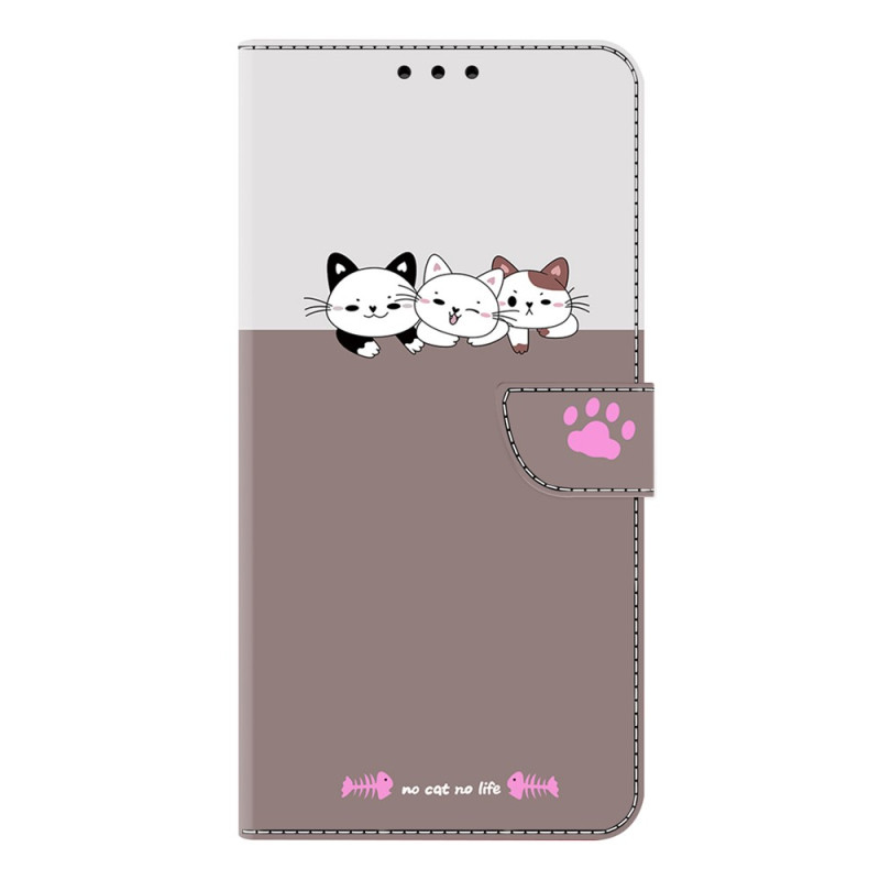 Capa para iPhone 18 Pro Max / 17 Pro Max com motivo de gato