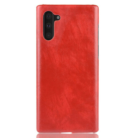 Samsung Galaxy Note 10 Efeito Lychee da capa de pele