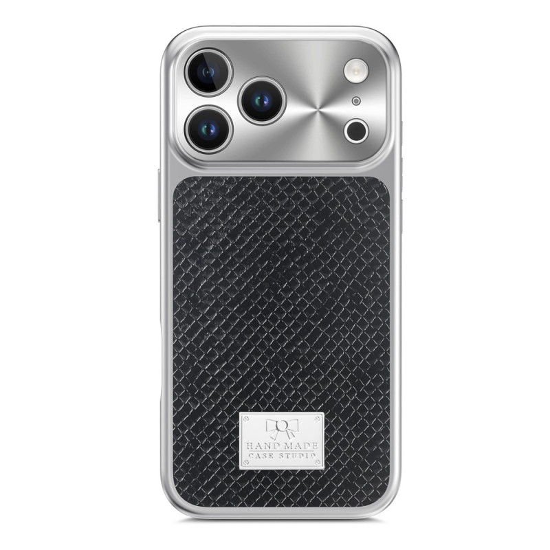 Capa para iPhone 18 Pro Max / 17 Pro Max com textura de pele de cobra