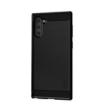 Samsung Galaxy Note 10 Capa de Fibra de Carbono Escovado MOFI Samsung Galaxy Note 10 Capa de Fibra de Carbono Escovado MOFI