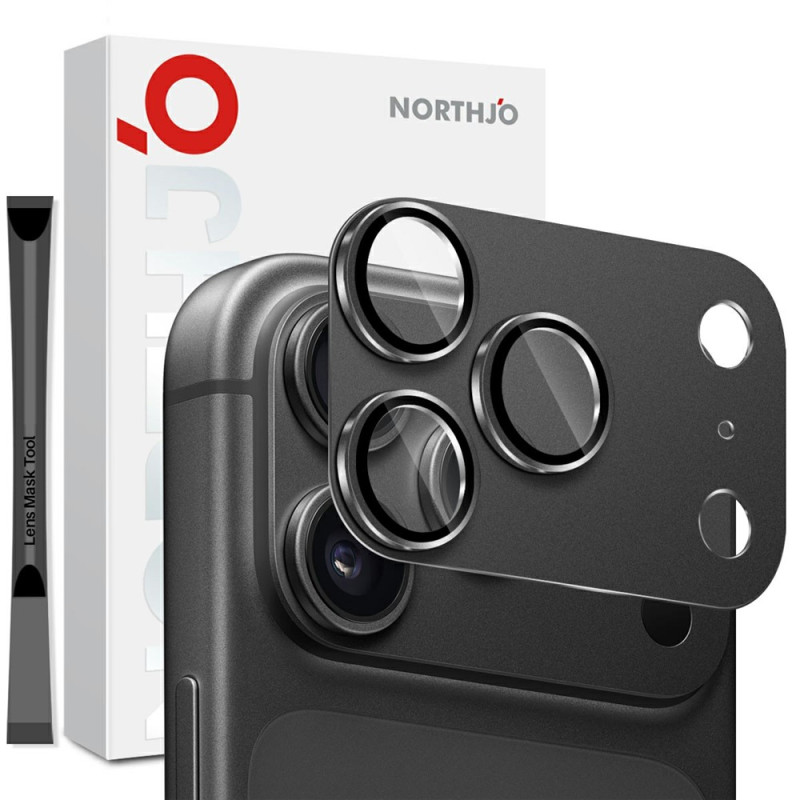 Protecção para lente de proteção em vidro temperado e metal para o iPhone 18 Pro Max