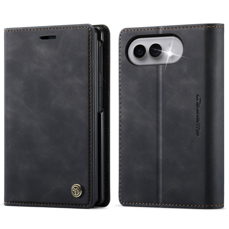 Capa para iPhone Duo com efeito de camurça da CASEME