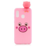 Samsung Galaxy A20e Case Apollo the Pig 3D