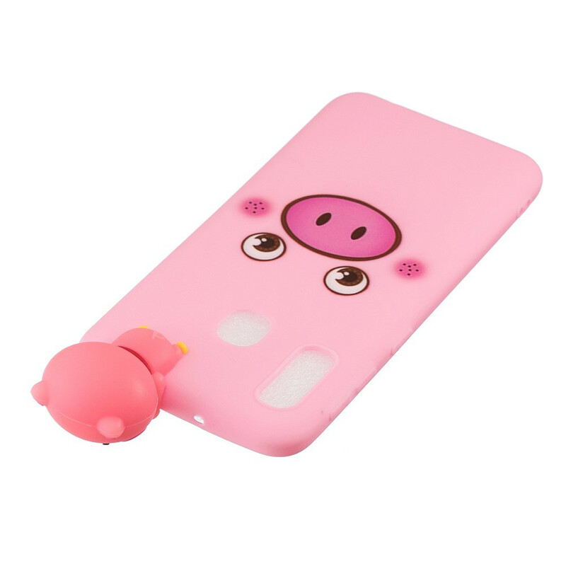 Samsung Galaxy A20e Case Apollo the Pig 3D