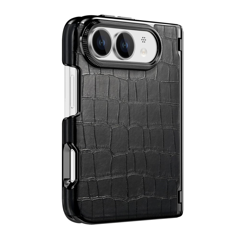 Capa para iPhone Duo Crocodile com Duas Dobradiças