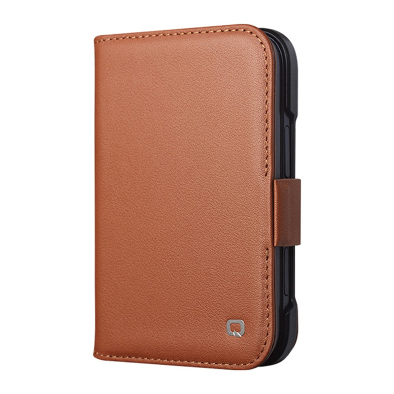 Capa para iPhone Duo em pele verdadeira