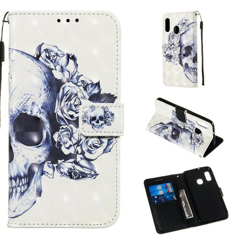 Capa Samsung Galaxy A20e Skull & Crossbones